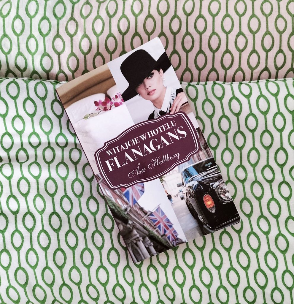 Okładka książki pt.: "Witajcie w hotelu Flanagans" 
